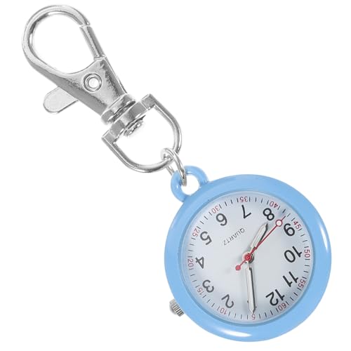 IMIKEYA 1 Stück Krankenschwesteruhr Quarz Taschenuhr mit Clip Einfache und Stilvolle Pflegekräfte Uhr für Damen und Herren Praktische Dekoration für Arbeitsalltag Zufällige von IMIKEYA