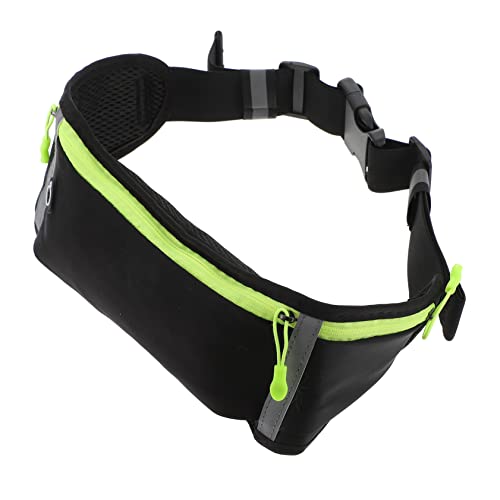 IMIKEYA 1 Stück Leichte Verstellbare Bauchtasche für Männer Outdoor Sport Waist Pack Atmungsaktivem Material Joggen Radfahren und Wandern Passend für Smartphones von IMIKEYA