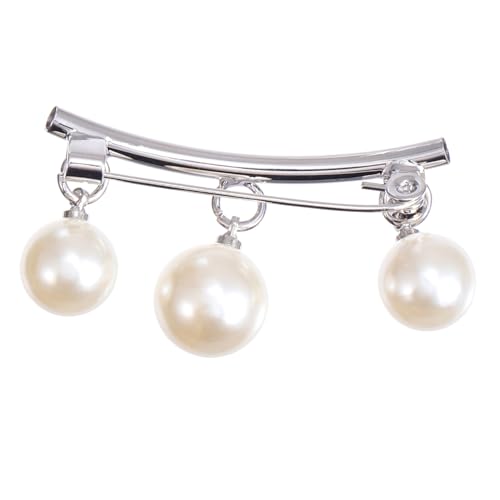 IMIKEYA Perlenbrosche Reversnadel Pin Schmuck Schnalle Dekorative Brosche Für Hochzeit Party Und Tägliche Nutzung von IMIKEYA