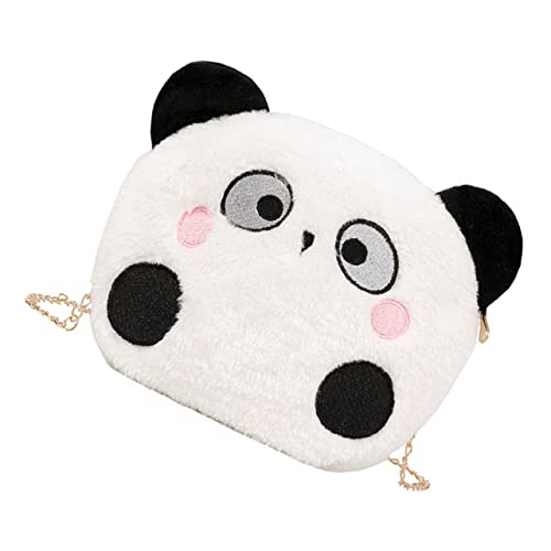 IMIKEYA Modische Plüsch Schultertasche Damen Umhängetasche Crossbody Tasche Aufbewahrungstasche Für Mädchen Umhängetasche Panda Tasche Zum Umhängen von IMIKEYA