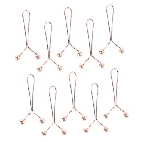 IMIKEYA 10stücke Schal-clips Für Damen Metall-hijab-pins Taillenspanner-clips Multifunktionale Schalbefestigungen Einstellbare Schlichte von IMIKEYA