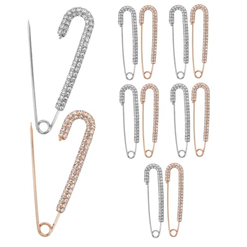 IMIKEYA 12stücke Hosenbundstraffer-clips Für Damen Und Mädchen Zum Verstecken Von Knöpfen Kleidung Kleidern Dekorationszubehör Hosenbund-sicherheitsnadeln von IMIKEYA