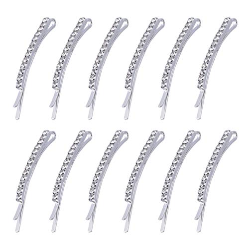 IMIKEYA 12Stücke Haarspangen Haarnadeln für Frauen und Mädchen für Hochzeiten Partys und Alltag Langanhaltend Gutem Halt von IMIKEYA