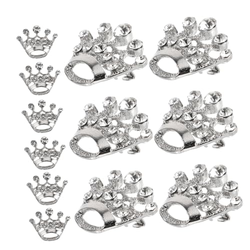 IMIKEYA 15 Stück Mini Kronenbroschen aus Legierung und Strasssteinen Kleine Tiara Anstecknadeln für Hochzeiten Bankette Geburtstagsfeiern Königlicher Schmuck für Damen IMIKEYA 15 Stück Mini Kronenbroschen aus Legierung und Strasssteinen Kleine Tiara Anstecknadeln für Hochzeiten Bankette Geburtstagsfeiern Königlicher Schmuck für Damen von IMIKEYA