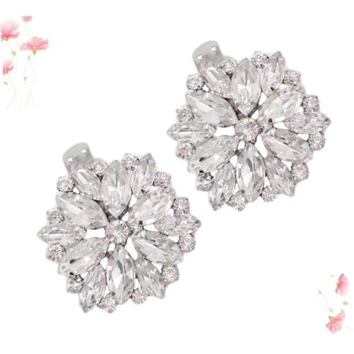 IMIKEYA 1Paar Blumige Schuhclips Abnehmbare Strass Schuhschnallen für Hochzeits und Partyschuhe Elegantes Schuhzubehör für Frauen Dekoration für Pumps IMIKEYA 1Paar Blumige Schuhclips Abnehmbare Strass Schuhschnallen für Hochzeits und Partyschuhe Elegantes Schuhzubehör für Frauen Dekoration für Pumps von IMIKEYA