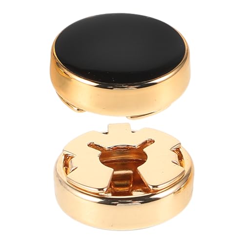 IMIKEYA 1Paar Knopfabdeckungen für Herren Stilvolle Hemdenzubehör Alternative Manschettenknöpfe Abdeckungen für Formelle Looks Zeitlose von IMIKEYA