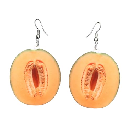 IMIKEYA Gelbe Ohrhänger Für Damen Modische Kunststoff Ohrstecker Kreativer Ohrschmuck Zarter Ohrhänger Für Alltag Und Anlässe von IMIKEYA