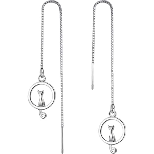 IMIKEYA 1Paar Mond Katzen Ohrringe Damen Lange Quasten Threader Ohrringe Kupfer Elegantes Design für Verschiedene Frisuren und Anlässe Ohrschmuck IMIKEYA 1Paar Mond Katzen Ohrringe Damen Lange Quasten Threader Ohrringe Kupfer Elegantes Design für Verschiedene Frisuren und Anlässe Ohrschmuck von IMIKEYA