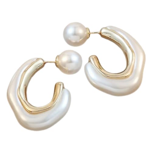 IMIKEYA 1Paar Perlenohrringe für Damen Eleganter Ohrschmuck Ohrstecker mit Leicht und Angenehm zu Tragen für IMIKEYA 1Paar Perlenohrringe für Damen Eleganter Ohrschmuck Ohrstecker mit Leicht und Angenehm zu Tragen für von IMIKEYA