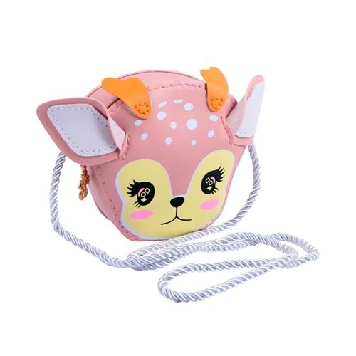 IMIKEYA 1Stück Cartoon Umhängetasche für Niedliche Rehkitz Drucktasche Schultertasche für Täglichen Gebrauch für Schule Einkaufen Reisen Farbvariante von IMIKEYA