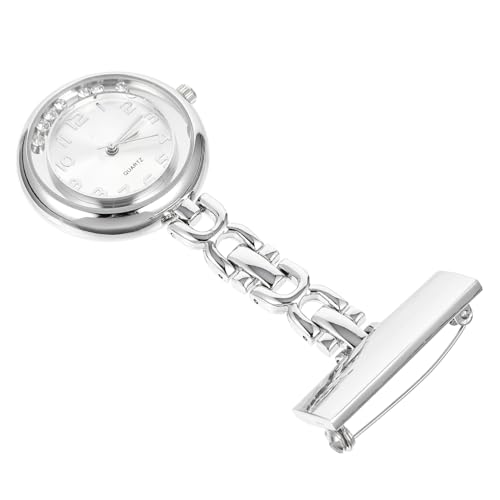 IMIKEYA Krankenschwester-taschenuhr Mit Clip-Design Hängende Uhr Für Damen Modisches Und Praktisches Zeitmesser Für Ärzte Und Krankenschwestern von IMIKEYA