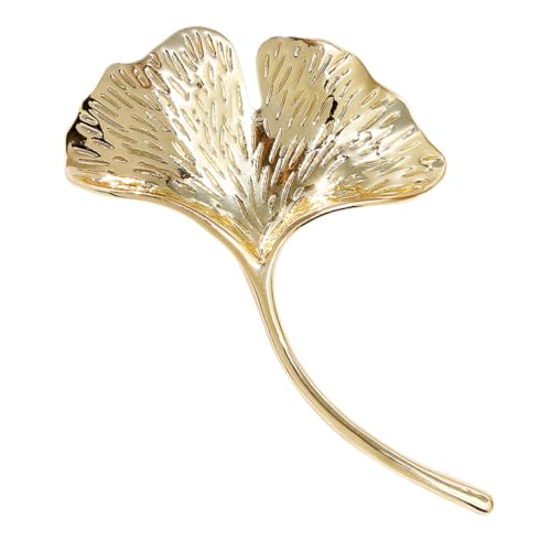 IMIKEYA 1Stück Legierung Ginkgo Brosche für Damen Anstecknadel Schal und Kleidungsaccessoire Elegantes Design für von IMIKEYA
