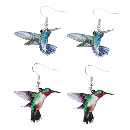 IMIKEYA 2 Paare Ohrringe für Damen Vogelmotiv Ohrhänger Trendiger Schmuck für Partys und Besondere Anlässe Geeignet für Hochzeiten und Geburtstagsfeiern IMIKEYA 2 Paare Ohrringe für Damen Vogelmotiv Ohrhänger Trendiger Schmuck für Partys und Besondere Anlässe Geeignet für Hochzeiten und Geburtstagsfeiern von IMIKEYA