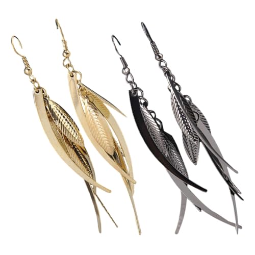 IMIKEYA 2 Paare Tropfen Ohrringe Damen Leichtes Legierung Schmuck Für Mädchen Party Alltag Stilvolle Hängende Ohrstecker Ohrschmuck IMIKEYA 2 Paare Tropfen Ohrringe Damen Leichtes Legierung Schmuck Für Mädchen Party Alltag Stilvolle Hängende Ohrstecker Ohrschmuck von IMIKEYA