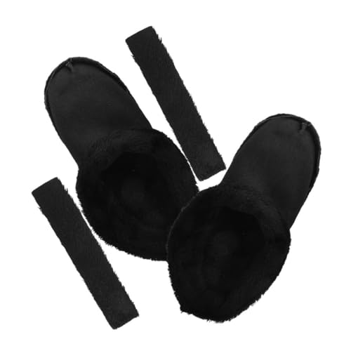 IMIKEYA 2 Paare Winter Clog Schuhe Futter Abnehmbare Kuschelige Plüsch Einlegesohlen für Damen und Herren Warme Atmungsaktive Fersenschoner Waschbare Hausschuh Einlagen Eu von IMIKEYA