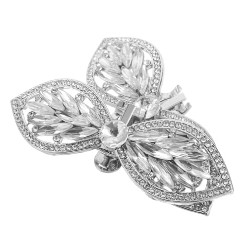 IMIKEYA 2 Stück Abnehmbare Schuhclips mit Strasssteinen Schleifen Design Dekorative Schuhschnallen für High Heels Damen Vielseitige Langlebige Schuhdekoration von IMIKEYA