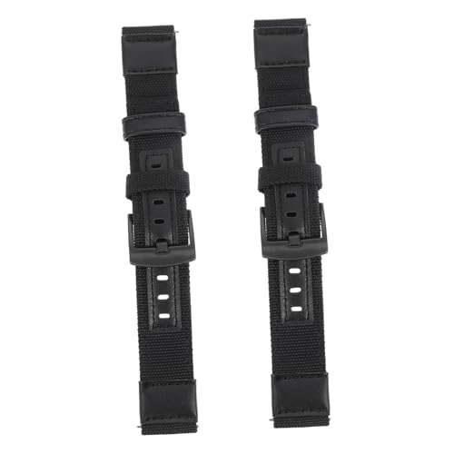 IMIKEYA 2 Stück Ersatz Uhrenarmband Echtem und Nylon Verstellbares Atmungsaktives Armband für Watch Active Langlebiges Bequemes Smartwatch Armband von IMIKEYA
