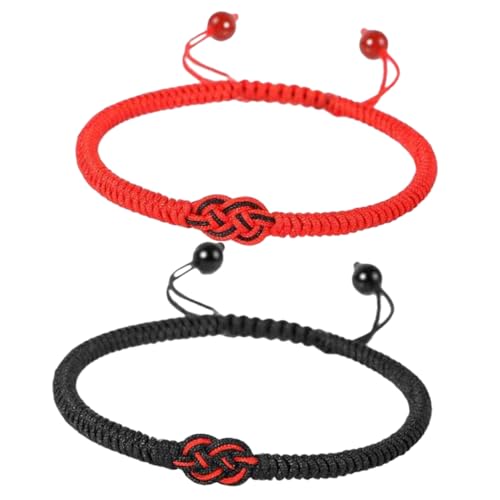 IMIKEYA 2 Stück Handgefertigte Pärchen Armbänder Geflochtene Freundschaftsarmbänder Passend für Damen und Herren für Anlässe Wie Geburtstag und Valentinstag IMIKEYA 2 Stück Handgefertigte Pärchen Armbänder Geflochtene Freundschaftsarmbänder Passend für Damen und Herren für Anlässe Wie Geburtstag und Valentinstag von IMIKEYA