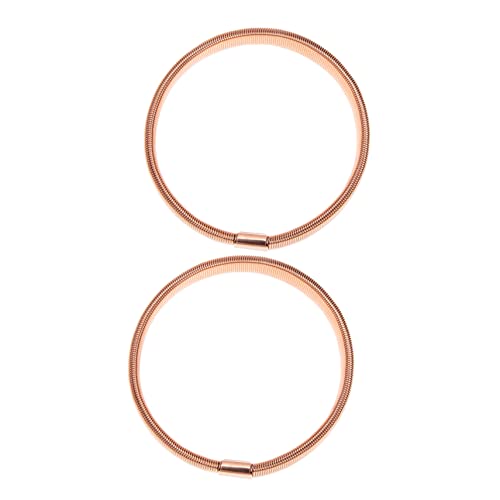 IMIKEYA 2 Stück Herren Armreif Elastische Armbänder Shirt Ärmel Halter für Langarmhemden Wiederverwendbar Leicht und Elegantes Design für Männer von IMIKEYA