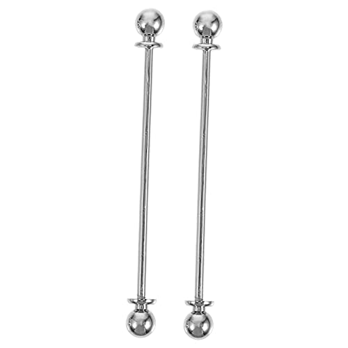 IMIKEYA 2 Stück Herren Hemd Kragen Bar Pins Metall Krawattennadeln für Anzug Langlebig Einfach zu Verwenden Kostümzubehör für Männer von IMIKEYA