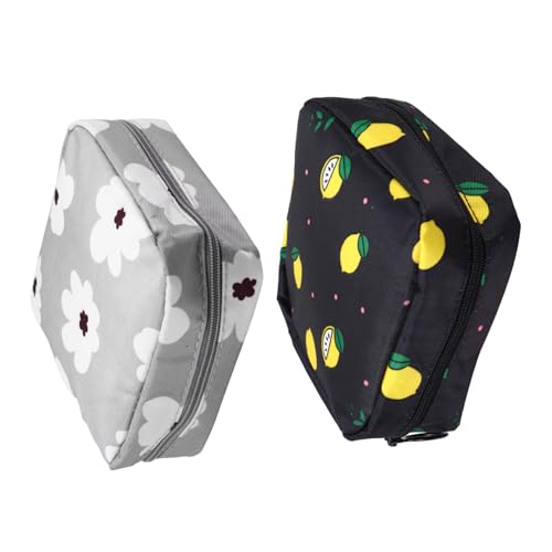 IMIKEYA 2 Stück Hygienebinden Aufbewahrungsbeutel Tragbar Kosmetik Organizer Vielseitige Taschen für Damenbinden und Tampon Aufbewahrung Unterwegs Geeignet von IMIKEYA