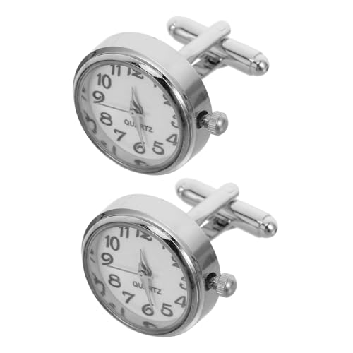 IMIKEYA 2stücke Manschettenknöpfe Für Männer Kreative Hemd-ärmel-ornament Strapazierfähiges Material Alltägliche Manschetten-dekoration Für Formelle Anlässe von IMIKEYA