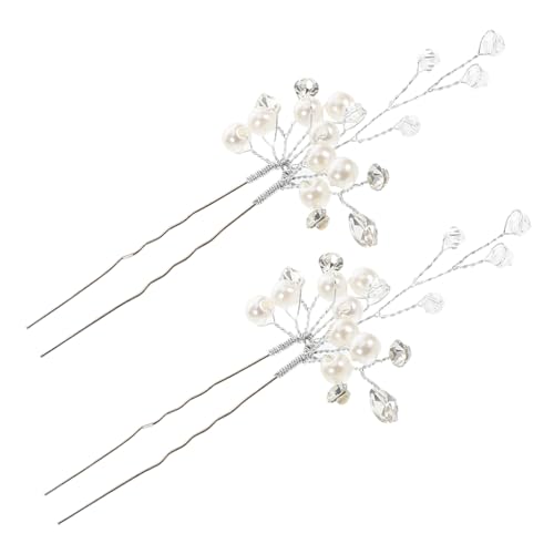 IMIKEYA 2 Stück Perlen und Haarspangen U Förmige Haarnadeln für Hochzeiten Funkelnde Haarschmuck Accessoires für Bräute Vielseitig Einsetzbar für Besondere Anlässe IMIKEYA 2 Stück Perlen und Haarspangen U Förmige Haarnadeln für Hochzeiten Funkelnde Haarschmuck Accessoires für Bräute Vielseitig Einsetzbar für Besondere Anlässe von IMIKEYA