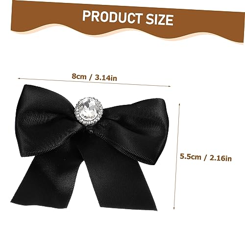 IMIKEYA 2 Stück Schuhclips Schleifen Form Strass Schmuck Abnehmbar für Hochzeit High Heels Pumps Damen Schuhschmuck Dekorativ Zubehör für Schuhe Taschen Hüte von IMIKEYA