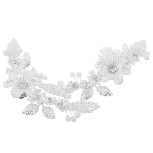 IMIKEYA 2stücke Schuhbroschen Für Damen Mit Strass Und Perlen Blumen Zum Anklipsen Für Schuhe Floral Abnehmbar Schuhanhänger Für Hochzeit Und Party Zubehör Für Pumps Und Sandalen von IMIKEYA