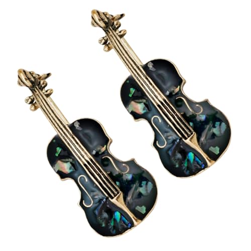 IMIKEYA 2 Stück Teiliges Cello Broschen aus Legierter Musikinstrument Anstecknadel Modisch und Fein für Damen Kleidung Accessoire Langlebig und Stilvoll von IMIKEYA