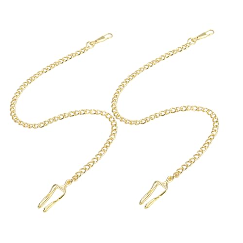 IMIKEYA 2 Stück Teiliges Taschenuhrkette aus Langlebiger Vielseitig als Kette Armband und Accessoire für Herren und Damen Robust und Widerstandsfähig Passend zu Weste und Anzug von IMIKEYA