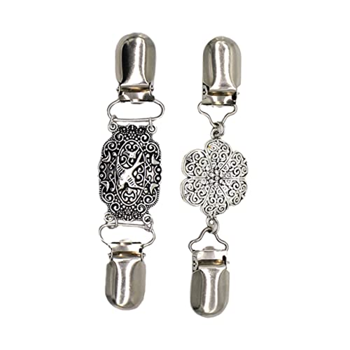 IMIKEYA 2 Stücke Mode Schalclip Brosche Aus Legierung Stilvolle Corsage Für Schals Und Tücher Dekoratives Kleidungszubehör Für Frauen von IMIKEYA