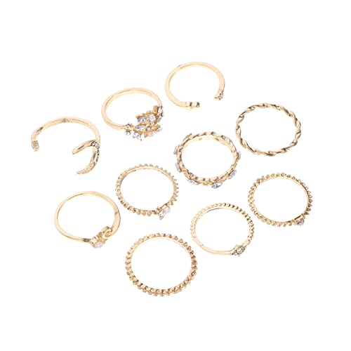 IMIKEYA 20 Stück Chic Ring Set für Frauen Teiliges Mode Schmuckset mit Mond und Stern Motiven für Täglichen Gebrauch Partys Arbeiten und Besondere Anlässe IMIKEYA 20 Stück Chic Ring Set für Frauen Teiliges Mode Schmuckset mit Mond und Stern Motiven für Täglichen Gebrauch Partys Arbeiten und Besondere Anlässe von IMIKEYA