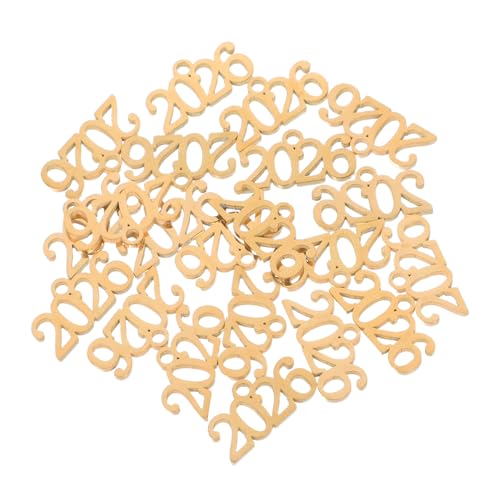 IMIKEYA 20stücke Zahlen-charms Für Halsketten Charms Zur Schmuckherstellung Diy-charms Für Basteln Schlüsselanhänger Und Persönliche Erinnerungen von IMIKEYA