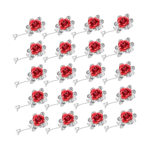 IMIKEYA 20stücke Mini-haarspangen Mit Strasssteinen Für Kleine Mädchen Stabiler Clip Für Feines Kinderhaar Leichte Mini Kindergarten Und Outdoor-aktivitäten Kreative Kombination Für von IMIKEYA