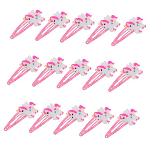 IMIKEYA 20stücke Cartoon Einhorn Haarspangen Schnapp Haarspangen Für Mädchen Entzückende Langlebig Und Robust von IMIKEYA