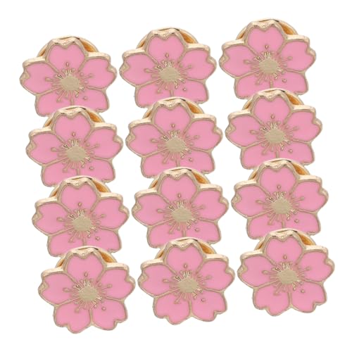IMIKEYA 24 Stück Teiliges Kirschblüten Broschen Emaillierte Frühling Blumen Anstecknadeln Leichte Mädchen Schmuck Pins für Jacken Rucksäcke Kleidung Hüte Langlebige Farbintensive von IMIKEYA