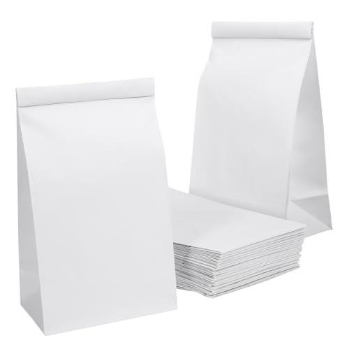 IMIKEYA 25 Stück Kotztüten Papier Flugzeug und Auto - Einweg Spucktüten für Kinder Erwachsene Reisen Kotzbeutel aus Beschichtetem Brechbeutel Weiß Erbrechen Beutel von IMIKEYA