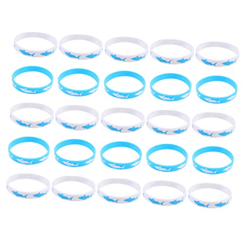 IMIKEYA 25 Stück Silikonarmband Partyarmband aus Silikon Silikon-Armbänder Zufällige Farbe von IMIKEYA