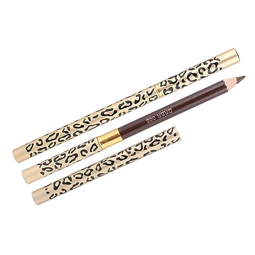 IMIKEYA 2 Stück Augenbrauenstift mit Pinsel Wasserfester Doppelkopf Augenbrauenstift Langlebiger Make Up Stift für Frauen Natürliche Farbe für Professionellen und Privaten Gebrauch von IMIKEYA