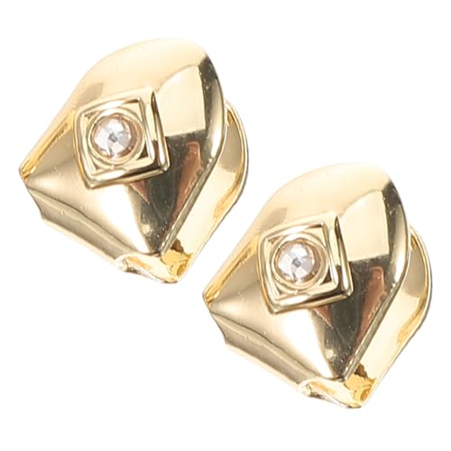 IMIKEYA 2 Stück Hip Hop Goldene Zahnärmel Kostümzähne Kupfer Bequeme Dekorativer Zahnschmuck für Rapper von IMIKEYA