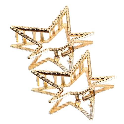 IMIKEYA 2Stücke Kawaii Stern Haarspangen für Goldfarbene Haarschmuck Clips Leichte Haarnadeln für Verschiedene Frisuren für Junge Damen und Teenager Langlebig IMIKEYA 2Stücke Kawaii Stern Haarspangen für Goldfarbene Haarschmuck Clips Leichte Haarnadeln für Verschiedene Frisuren für Junge Damen und Teenager Langlebig von IMIKEYA