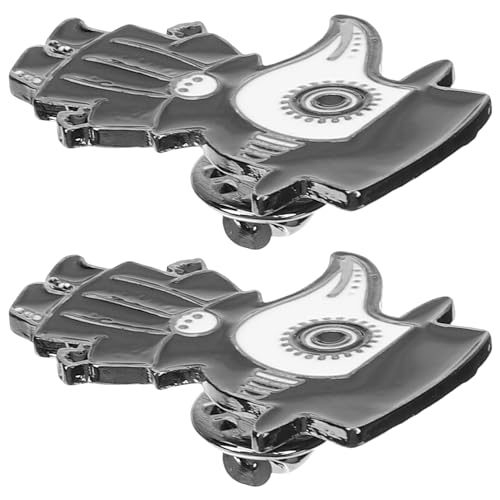 IMIKEYA 2 Stück Pestarzt Broschen für Damen Emaille Anstecknadel Hutbrosche Langlebige Kleidung Brosche Punk Stil Dekoration für Anzüge und Pullover von IMIKEYA