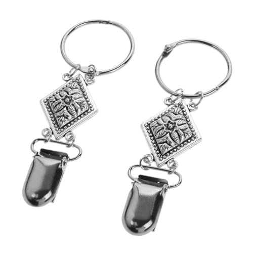 IMIKEYA Hutclip für Reisen 2 Stücke Tragbare Hutklammer Multifunktionale Huthalterclips für Sonnenhüte Schals Handtaschen Outdoor Zubehör für Damen und Herren von IMIKEYA
