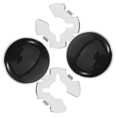 IMIKEYA 2stücke Herren Manschettenknöpfe Set Aus Hochwertigem Schwarz Mit Eleganten Knöpfen Für Tuxedo Hemden Für Hochzeiten Business-events Und Besondere Anlässe von IMIKEYA