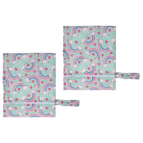 IMIKEYA 2stücke wasserdichte Windeltasche Windel Lagerung Tasche Windel Aufbewahrungsbox Organizer Für Babywindeln Und Utensilien Tragbar Für Und Outdoor von IMIKEYA