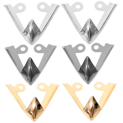 IMIKEYA 3 Paar Metall Spitzenkappen Für High Heels Zehenabdeckungen Damen Schutz Für Spitze Schuhe Langlebig Installieren Dekorativ von IMIKEYA