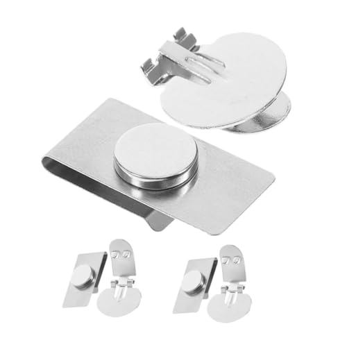 IMIKEYA 3paare Unsichtbare Magnetische Krawattenhalter Krawattenklammern Aus Edelstahl Für Herrenanzugjacke Krawattenhalter Magnetisch Krawattenzubehör Unsichtbar von IMIKEYA
