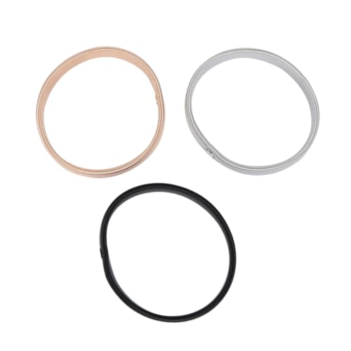 IMIKEYA 3stücke Metall Herrenarmband Dehnbar Modisch Ärmelhalter Für Hemden Jacken Pullover Arbeit Hausarbeiten Passt Verschiedene Outfits von IMIKEYA