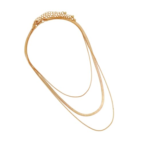 IMIKEYA 3 Stück Teiliges Snake Bone Set für Damen Minimalistischer Punk Stil Schmuck Elegantes Accessoire für Partys und Besondere Anlässe von IMIKEYA